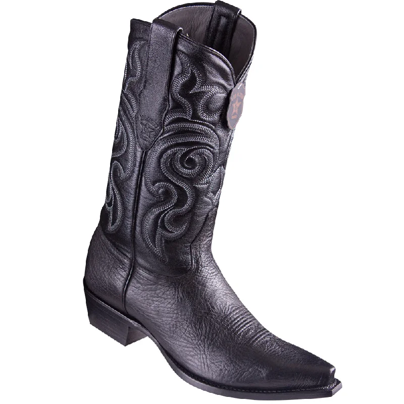 Alligator - print men's cowboy boots for a bold lookBull Shoulder Cowboy Boots