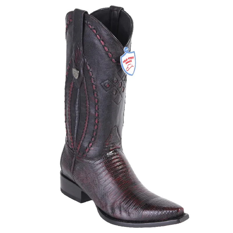 Men's cowboy boots with a leather sole for a classic lookLizard Cowboy Boots