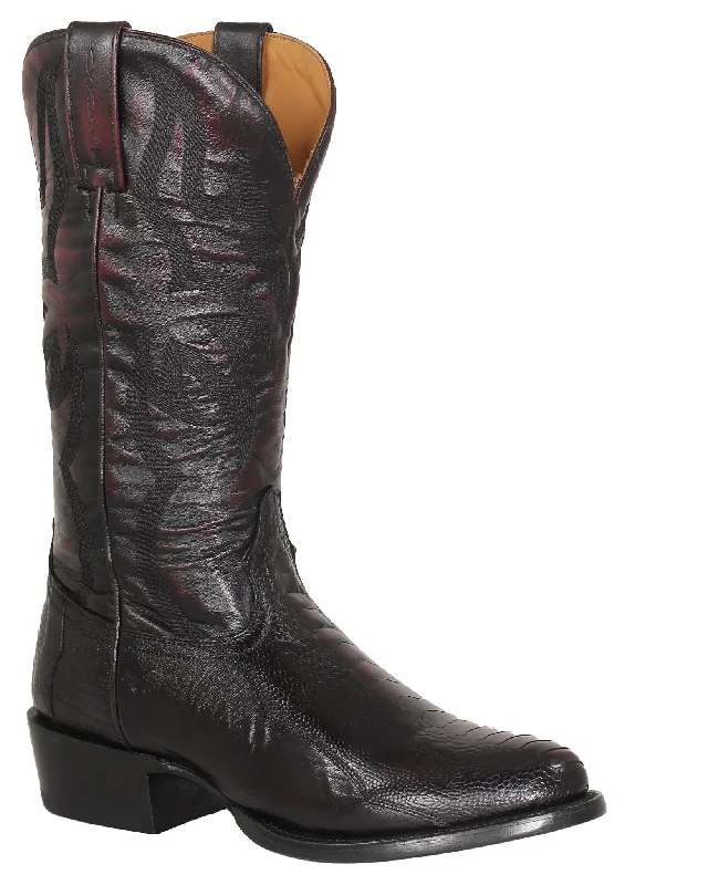 Men's western boots with a rubber sole for traction on various surfacesMen's Halcyon Western Boots