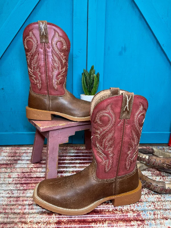 Alligator - print men's cowboy boots for a bold lookTwisted X Men's 11" Tech X Ginger & Burnt Sienna Cowboy Boots MXTR010 Alligator - print men's cowboy boots for a bold lookTwisted X Men's 11" Tech X Ginger & Burnt Sienna Cowboy Boots MXTR010
