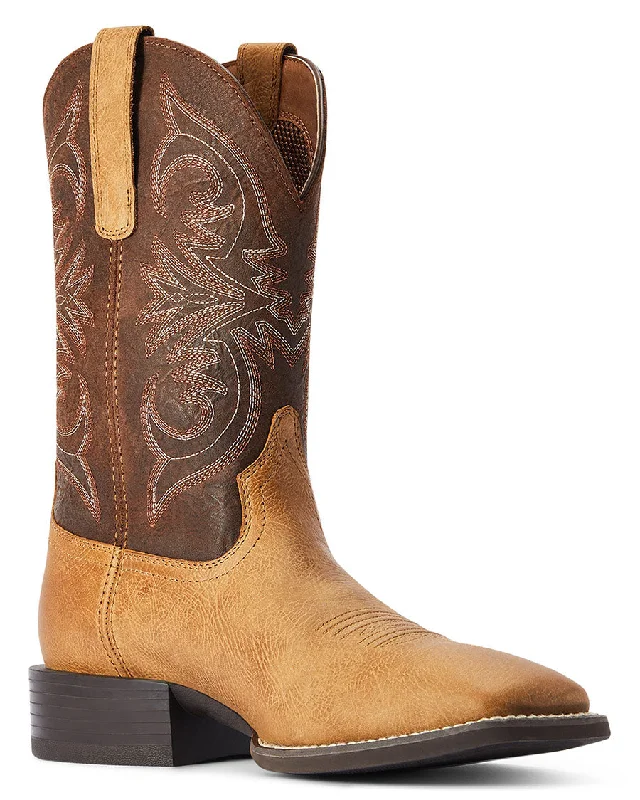 Men's cowboy boots with a heel guardMen's Sport Pardner Western Boots