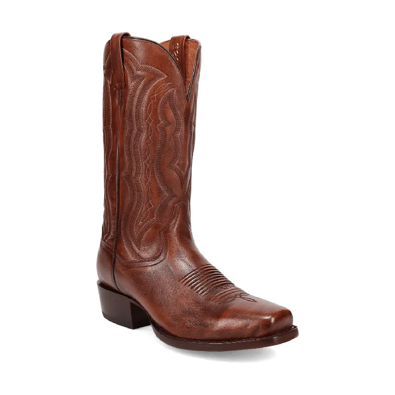 Men's cowboy boots in a dark brown leatherDan Post Mens Wade Honey Leather Cowboy Boots Men's cowboy boots in a dark brown leatherDan Post Mens Wade Honey Leather Cowboy Boots