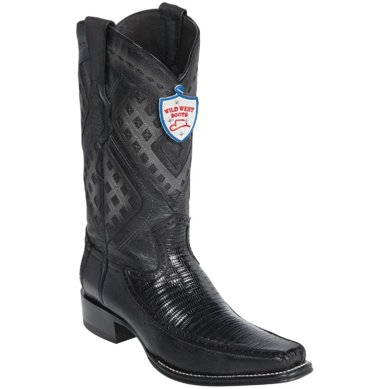 Men's cowboy boots with a leather sole for a classic lookLizard Mens Cowboy Boots European Toe Men's cowboy boots with a leather sole for a classic lookLizard Mens Cowboy Boots European Toe