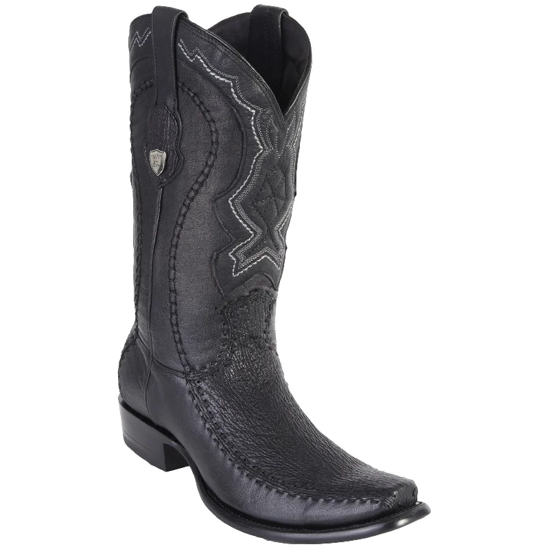 Men's genuine leather cowboy boots with a pointed toeShark Cowboy Boots Dubai Toe