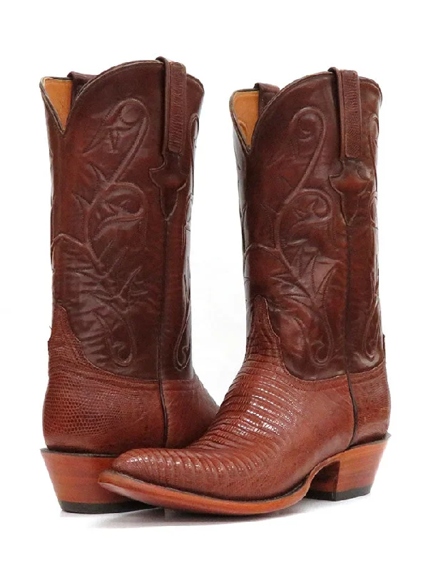 Men's cowboy boots with a silver - toned buckleLucchese L1218.24 Mens Classic Lizard Cowboy Boots Peanut Brittle Men's cowboy boots with a silver - toned buckleLucchese L1218.24 Mens Classic Lizard Cowboy Boots Peanut Brittle