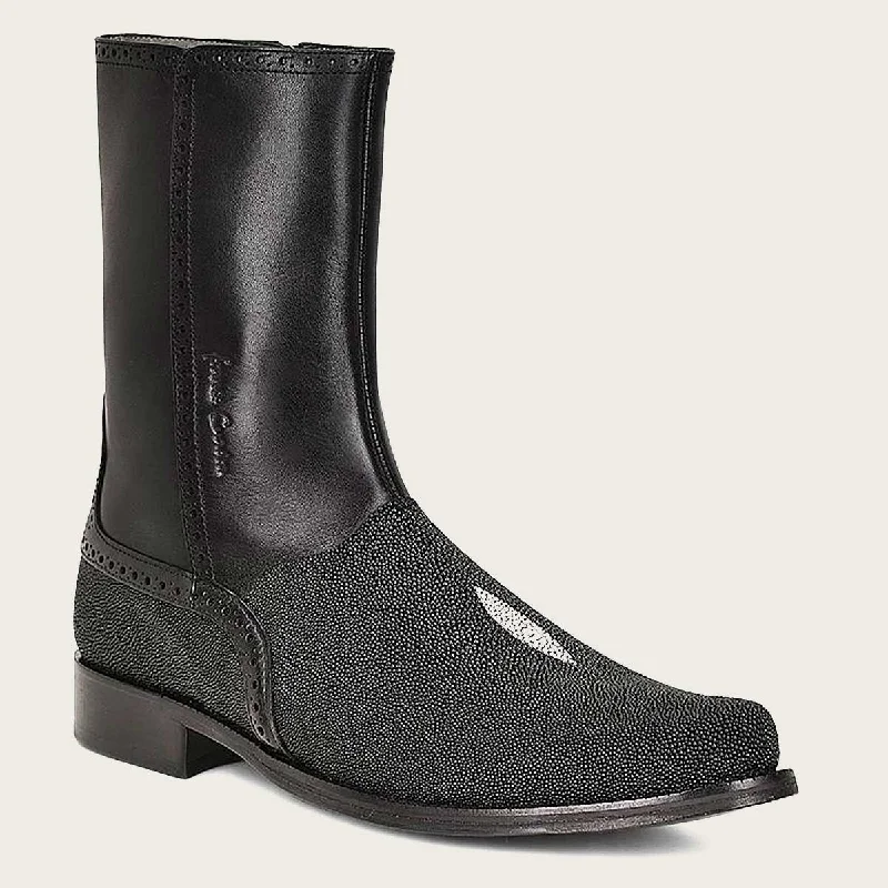 Men's genuine leather cowboy boots with a pointed toeStingray Dress Boot