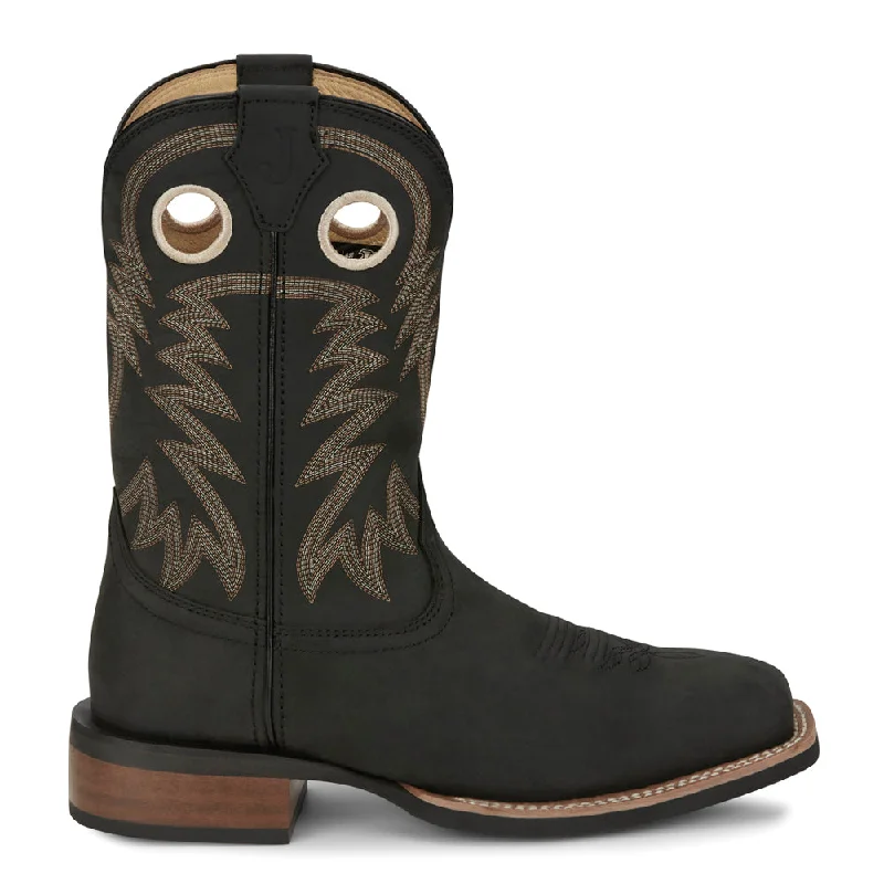 Men's genuine leather cowboy boots with a pointed toeFrontier 11 Inch Shane Wide Square Toe Cowboy Boots Men's genuine leather cowboy boots with a pointed toeFrontier 11 Inch Shane Wide Square Toe Cowboy Boots