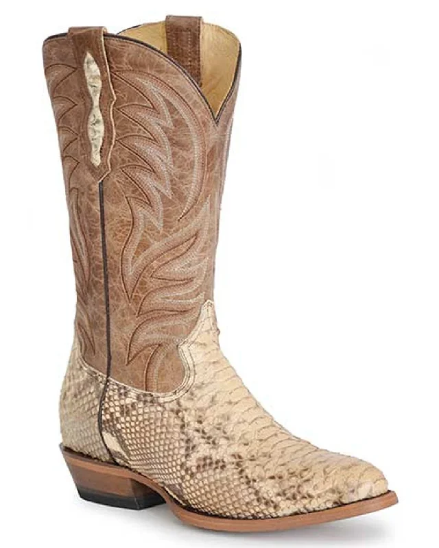 Vintage - style men's western boots with a square toe and spur ledgeMen's Peyton Western Boots