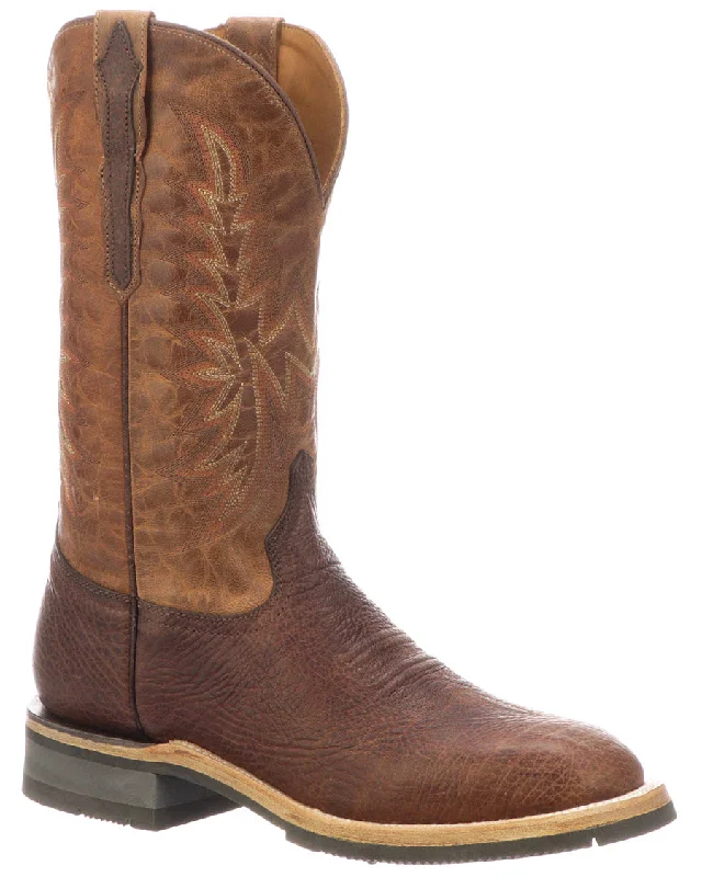 Men's western boots with a silver - toned hardware and accentsMen's Rudy Western Boots