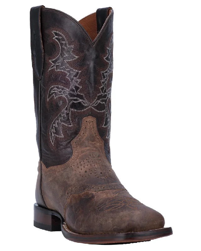 Alligator - embossed men's western boots for a bold statementMen's Franklin Western Boots