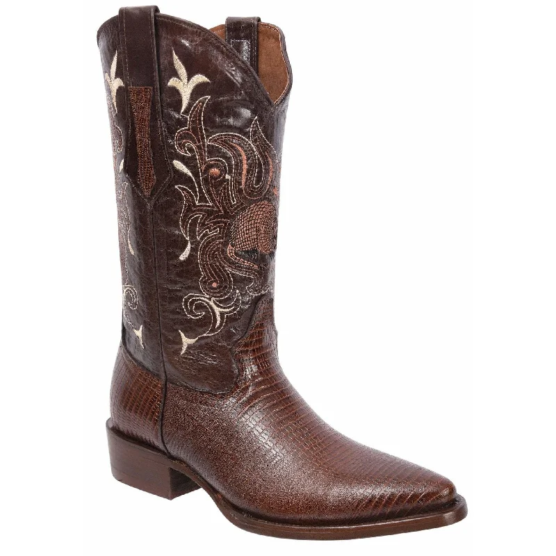 Men's cowboy boots with a scalloped edgeJOE BOOTS 913 HONEY Men's Western Boots: J Toe Cowboy Boots in Lizard Print Leather Men's cowboy boots with a scalloped edgeJOE BOOTS 913 HONEY Men's Western Boots: J Toe Cowboy Boots in Lizard Print Leather