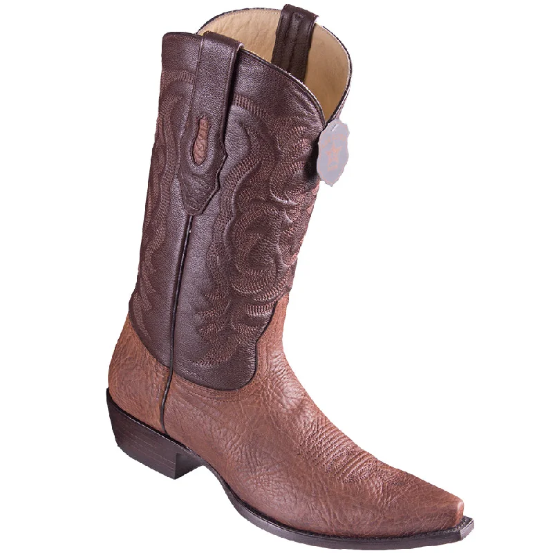 Men's cowboy boots with a distressed leather finishBrown Bull Shoulder Cowboy Boots Men's cowboy boots with a distressed leather finishBrown Bull Shoulder Cowboy Boots