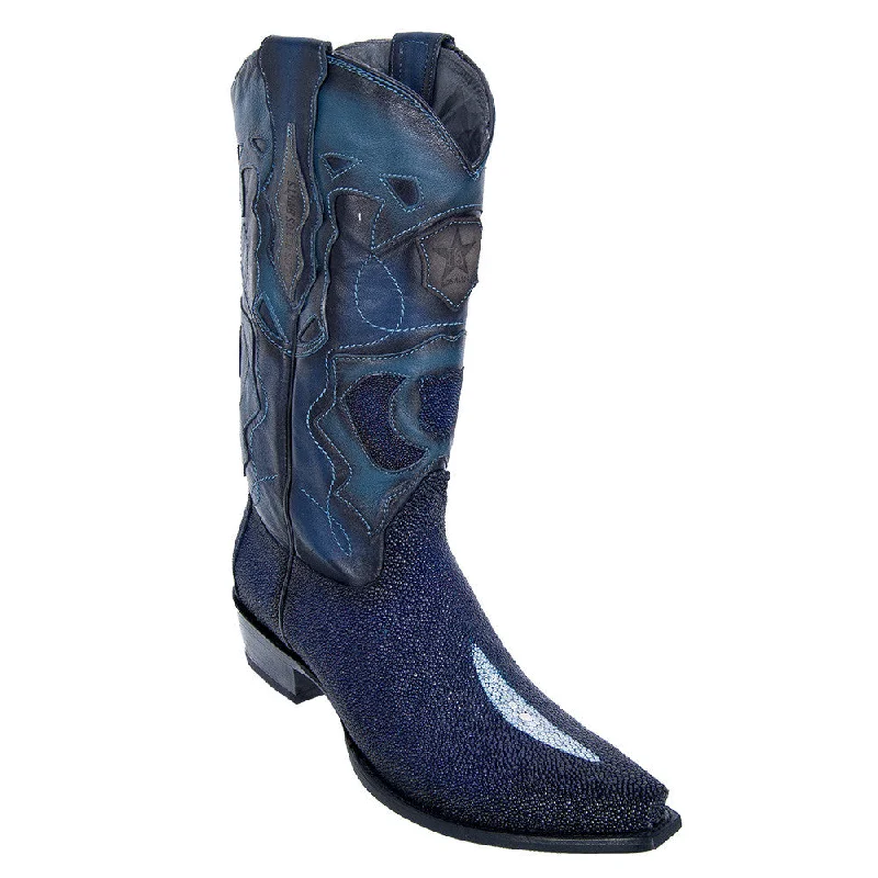 Blue Stingray Boots