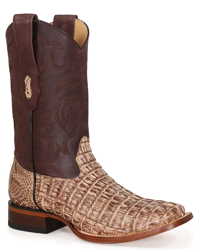 Men's western boots with a high - heeled design and a pointed toeMen's Sergio Western Boots