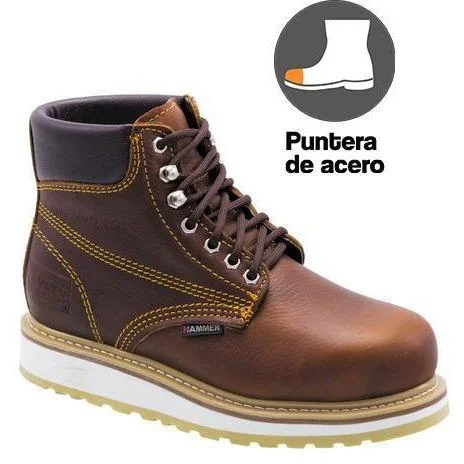 Men's cowboy boots with a pull - on strapHAMMER 613S 6” Mens Heavy Duty SteelToe Work Boots for Men, Goodyear Welt, Extremely Comfortable, Durable Proved, Superior Oil/Slip Resistant, Thicker Leather, Wedge Sole, Work Boots/Shoes for Men, EH Safety Industrial Construction Boots Men's cowboy boots with a pull - on strapHAMMER 613S 6” Mens Heavy Duty SteelToe Work Boots for Men, Goodyear Welt, Extremely Comfortable, Durable Proved, Superior Oil/Slip Resistant, Thicker Leather, Wedge Sole, Work Boots/Shoes for Men, EH Safety Industrial Construction Boots