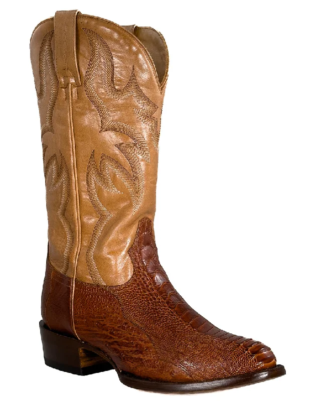 Men's western boots with a high - quality leather upper and a suede liningMen's Halcyon Western Boots