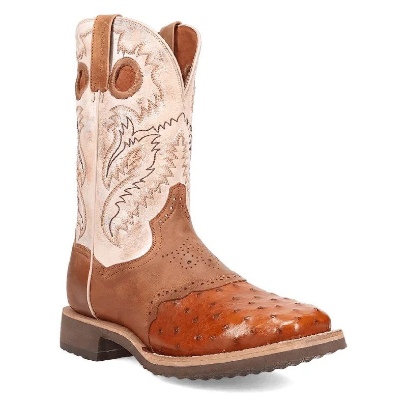 Men's cowboy boots with a suede shaftDan Post Mens Martel Brown/Bone Full Quill Ostrich Cowboy Boots Men's cowboy boots with a suede shaftDan Post Mens Martel Brown/Bone Full Quill Ostrich Cowboy Boots