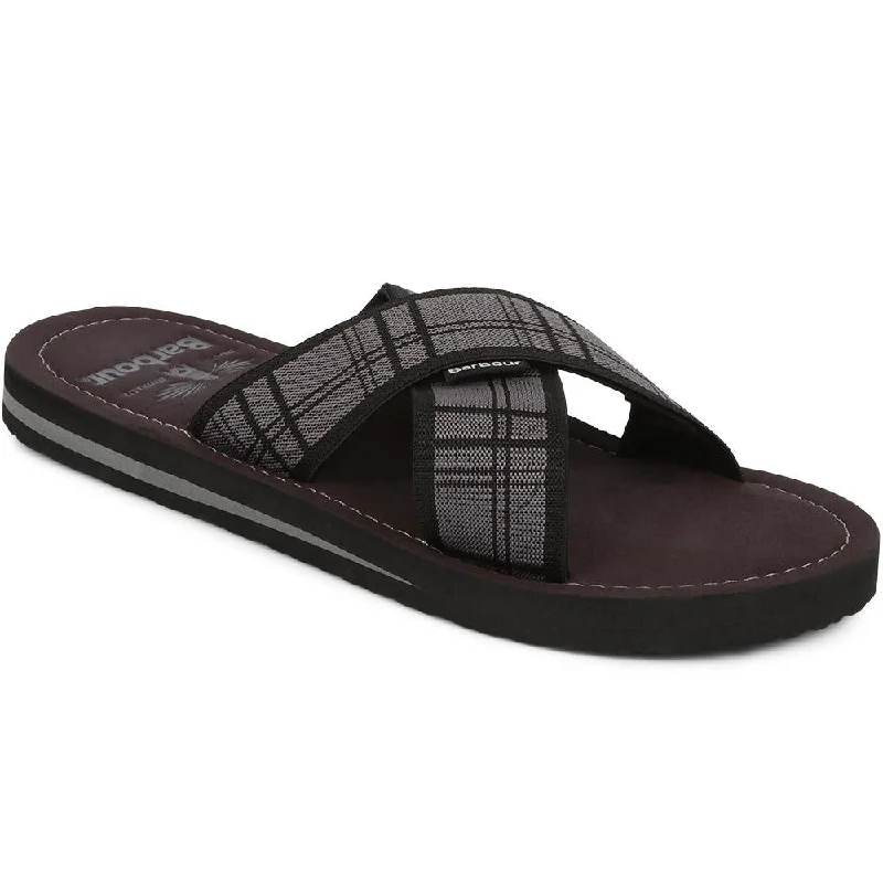 Men's sandals with a padded heelToeman Beach Sandal - BARBR39500 / 324 829