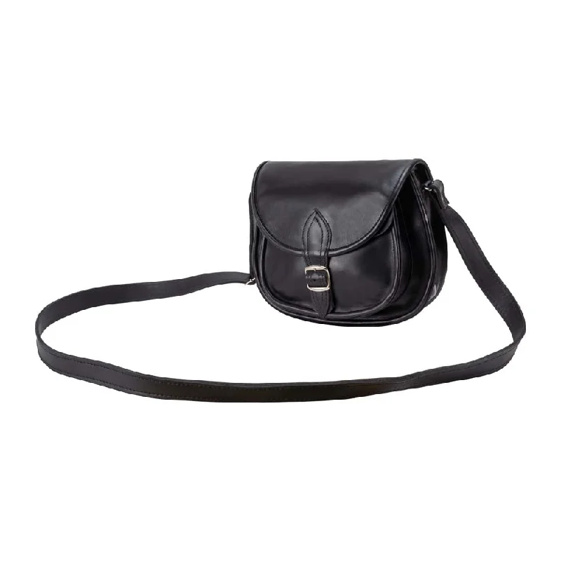 Men's sandals with a buckle closureCross Body Purse - Metro Leather Bag | Black