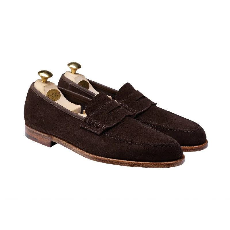 Men's loafers with a cushioned footbed Men's loafers with a tassel front for a classic lookSeaton Dark Oak Suede