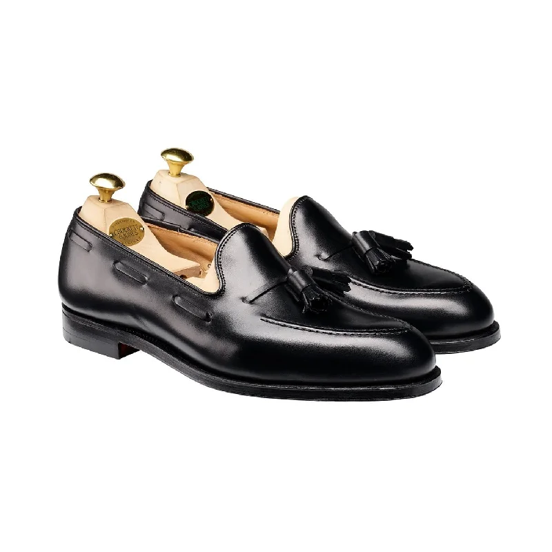 Men's loafers with a low - heeled design Men's loafers with a memory foam insoleCavendish Black Calf