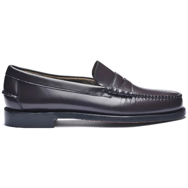 Men's loafers with a low - heeled designClassic Dan - Dark Brown