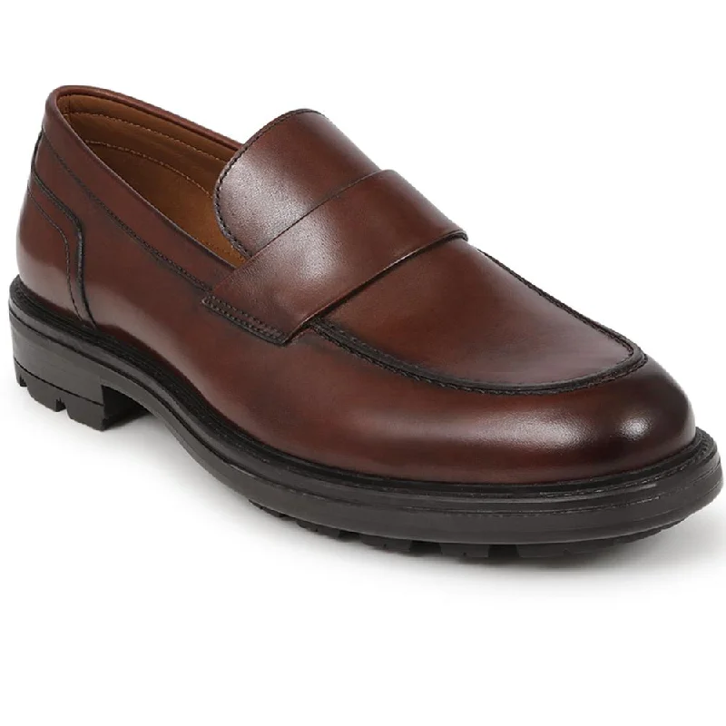 Men's loafers with a leather lacing systemRomeo Leather Loafers  - ROMEO / 325 928