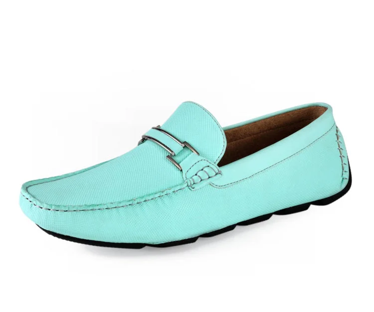 Men's loafers with a decorative buckleBriggs Mint