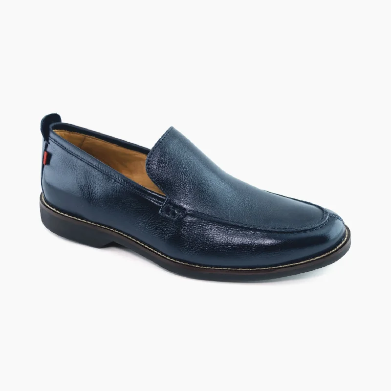 Men's loafers with a moc - toe design Men's loafers with a smooth leather finishClayton Rd, Men