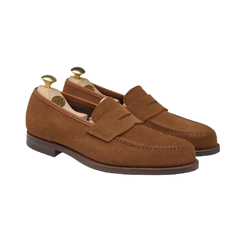 Men's leather loafers with a penny slot Men's leather loafers with a penny slotHarvard 2 Snuff Suede
