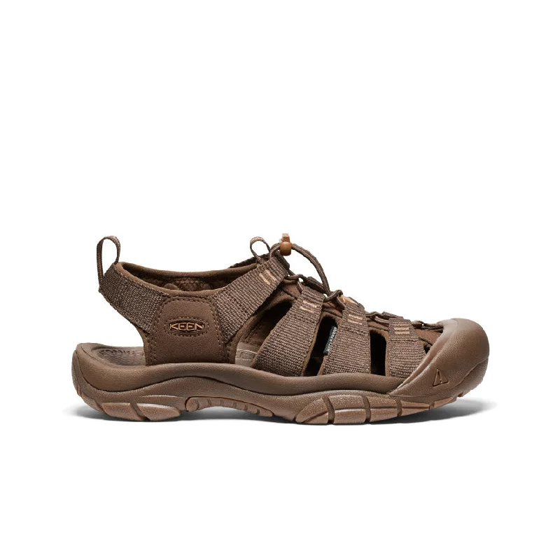 Men's sandals with a durable outer soleMen's Newport H2 Sandal  |  Monochrome/Dark Earth