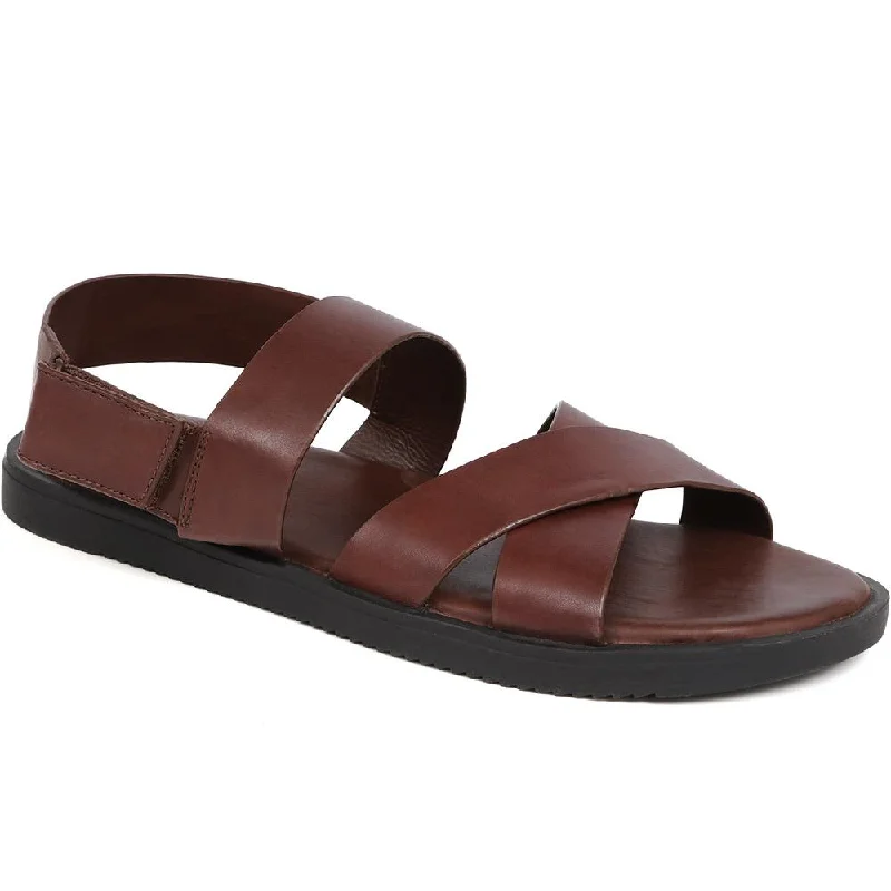 Men's sandals with a flexible sole for easy movementWorcester Leather Sandals - WORCESTER / 325 006 Men's sandals with a flexible sole for easy movementWorcester Leather Sandals - WORCESTER / 325 006