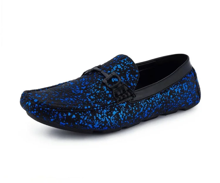 Men's loafers with a leather lining for comfortMonty Royal Blue