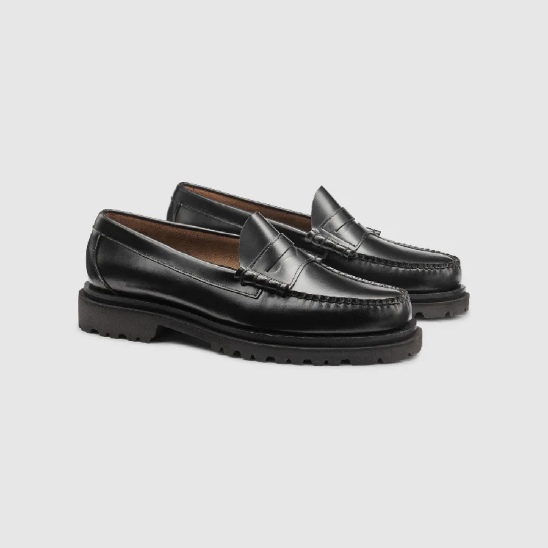 Men's loafers with a moc - toe designMENS LARSON STEP LUG WEEJUNS LOAFER