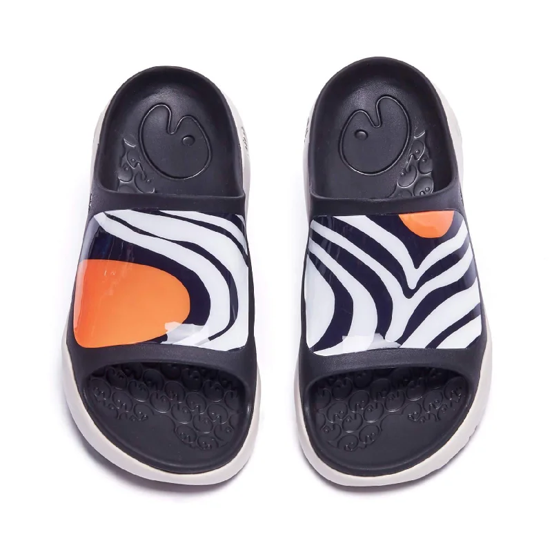 Men's sandals with a wide strap for supportSunset by the Sea Ibiza Slides