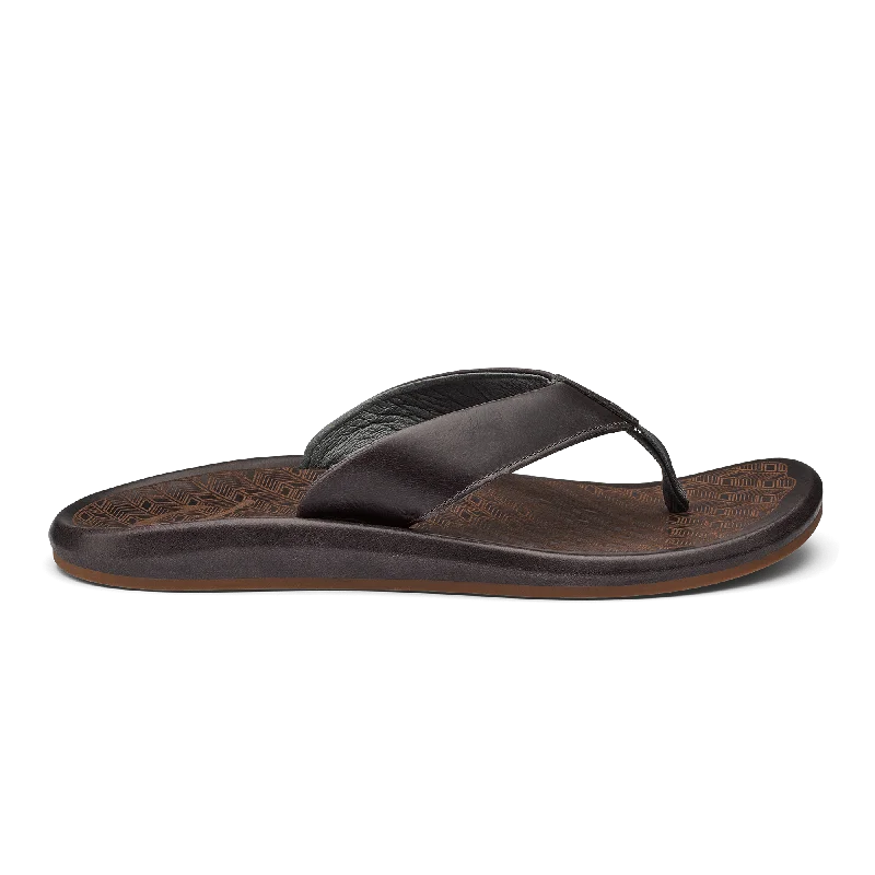 Men's sandals with a durable outer sole‘Ilikai - Charcoal