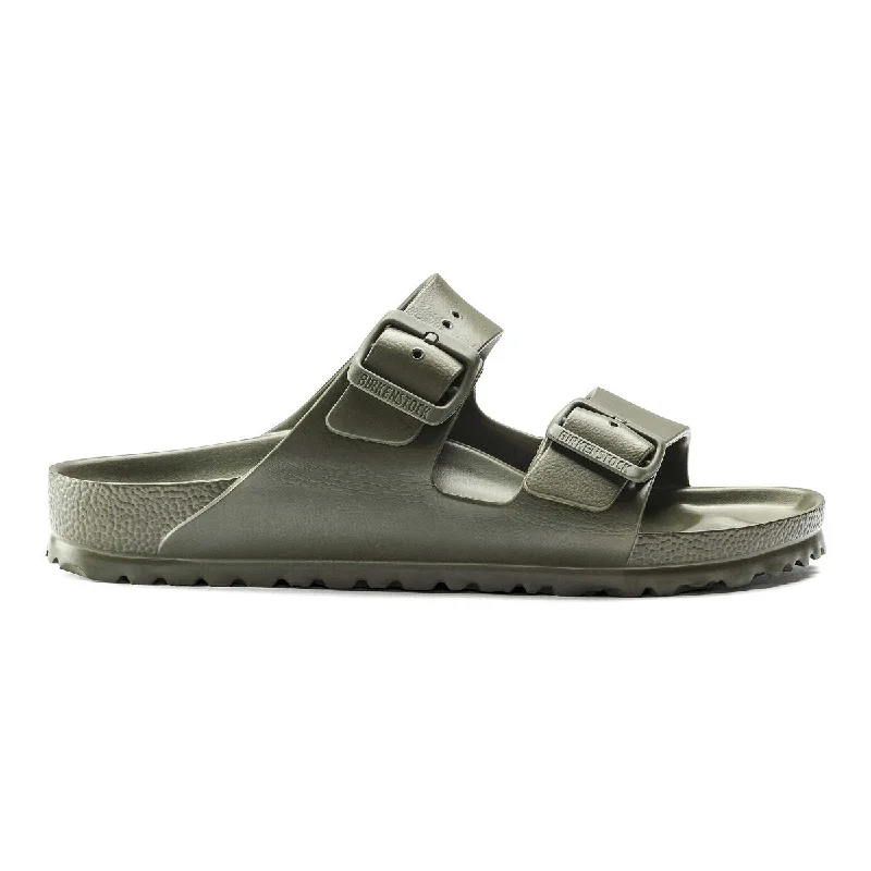 Waterproof men's sandals for water activitiesBirkenstock Men's Arizona EVA Waterproof Khaki