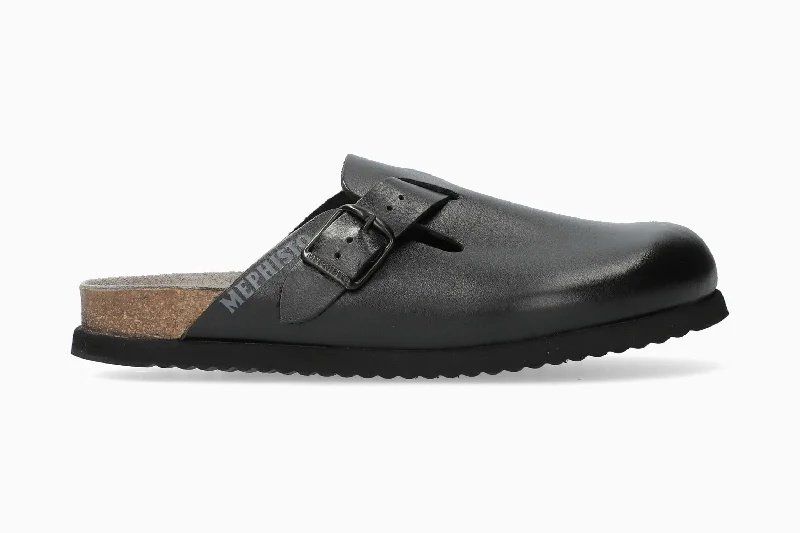 Men's sandals with a cushioned footbedNathan - Black