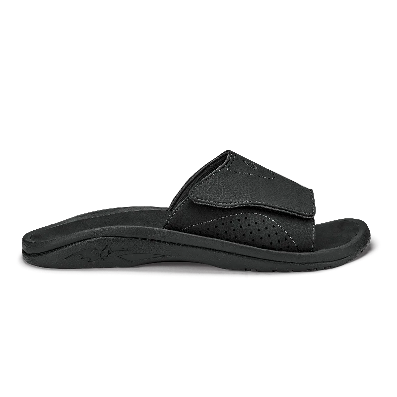 Waterproof men's sandals for water activitiesNalu Slide - Black