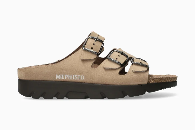 Men's sandals with a buckle closureZach Fit. - Light Taupe