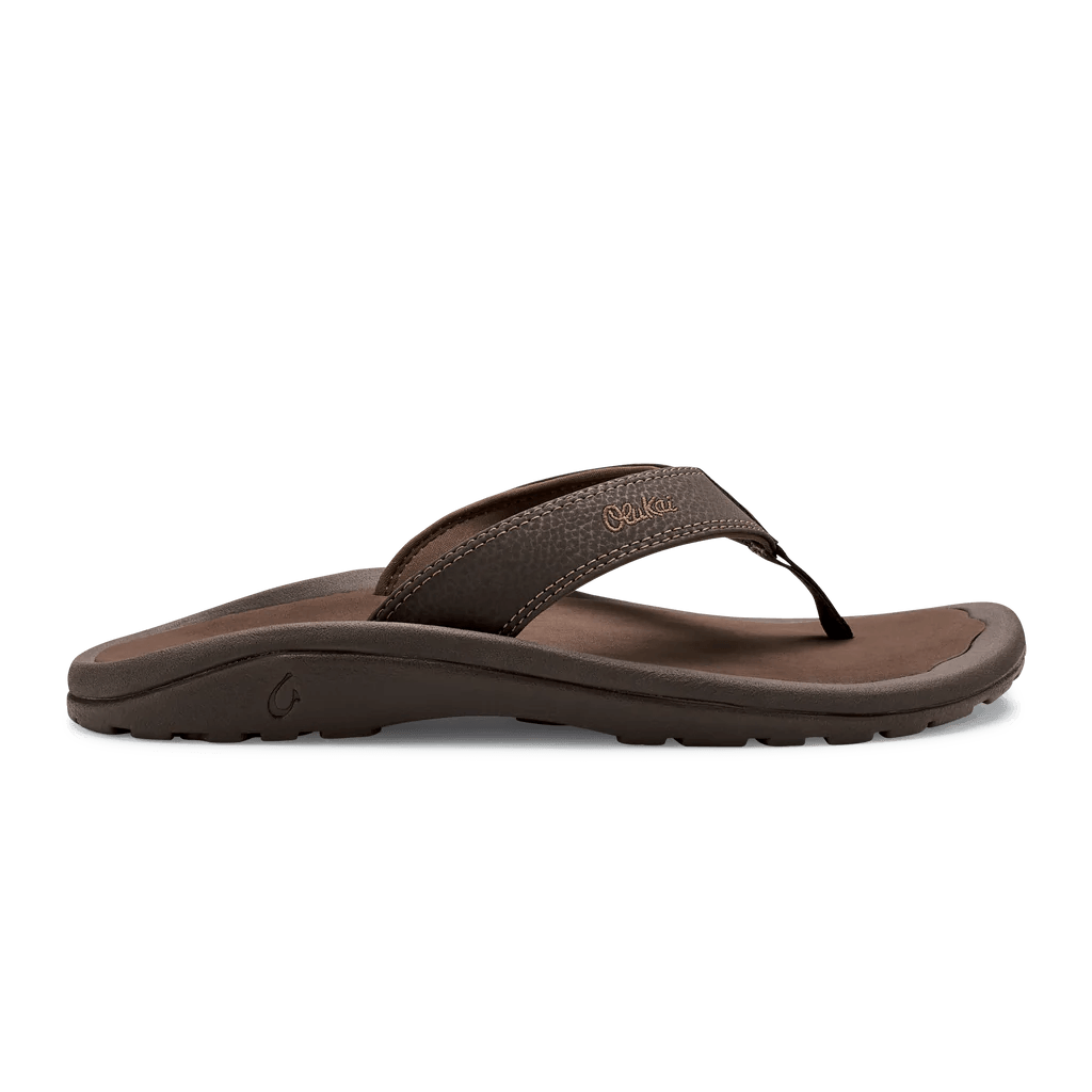 Flip - flop style men's sandals for beach wearOlukai Men's Ohana - Dark Java/Ray