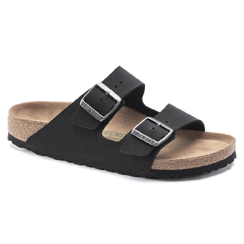 Men's sandals with a decorative buckle or charmArizona in Black from Birkenstock