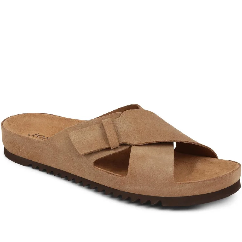 Men's sandals in a neutral color like black or brownWavy Leather Mules - WAVY / 325 411 Men's sandals in a neutral color like black or brownWavy Leather Mules - WAVY / 325 411