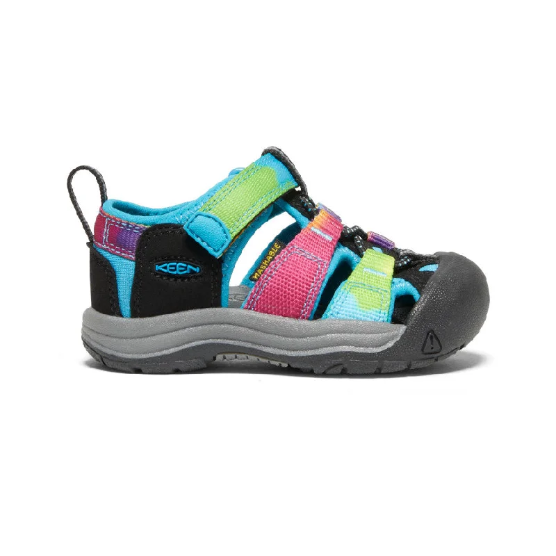 Men's sandals with a flexible sole for easy movementToddlers' Newport H2  |  Rainbow Tie Dye