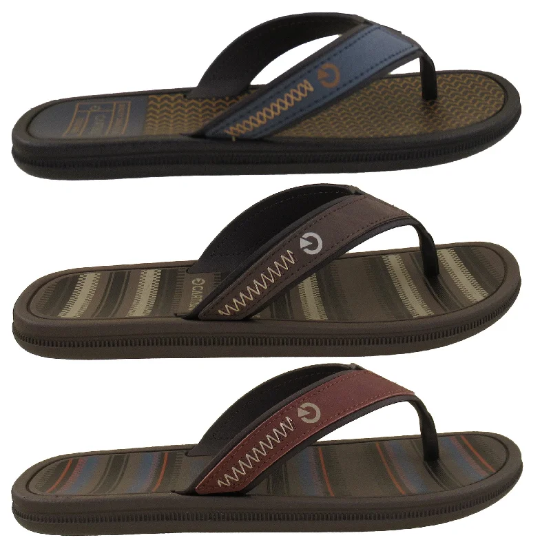 Men's sandals in a neutral color like black or brownMen's Cartago Maiorca II Flip Flop Sandals