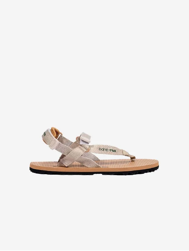 Men's sandals with a removable insole for cleaningMen's Respire Grounding Barefoot Sandals | Stone