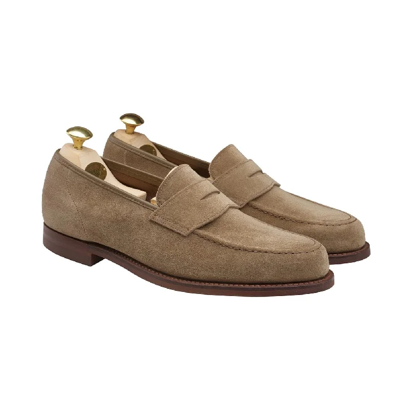 Men's loafers with a pointed toe for a stylish appearance Men's loafers with a flexible sole for easy movementHarvard 2 Khaki Suede