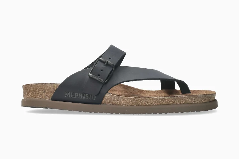 Men's sandals with a stretchy strap for a better fitNiels - Navy