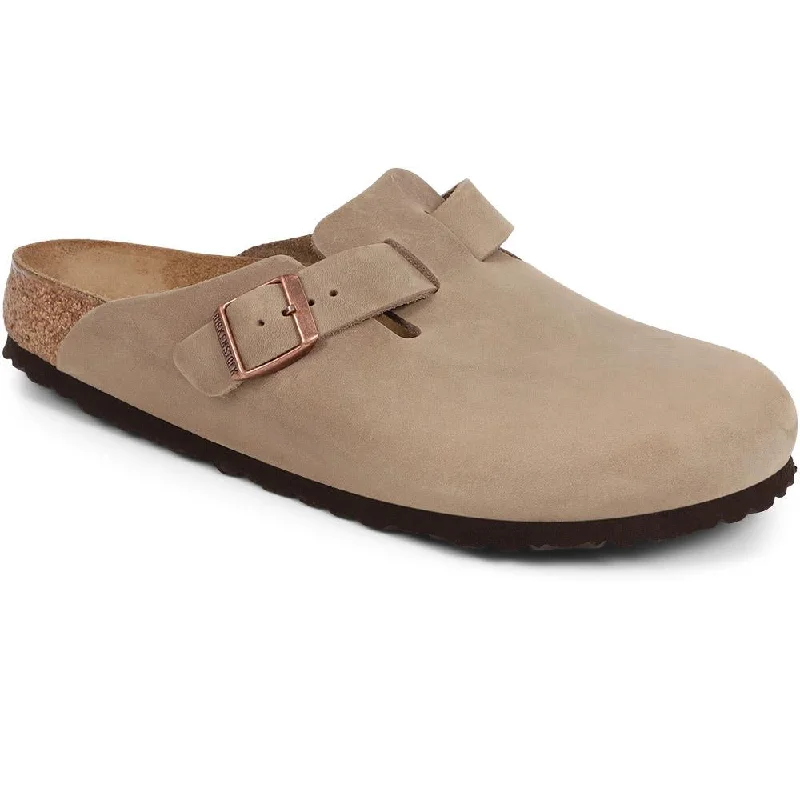 Men's sandals with a contrast stitching detailBoston Clogs - BIRK39503 / 325 358