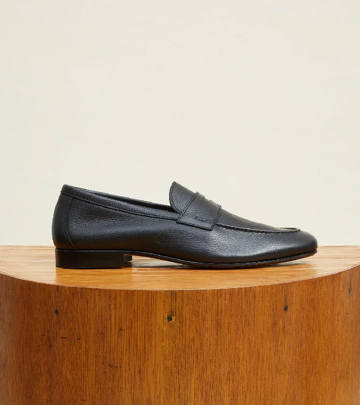 Men's loafers with a leather lining for comfort Men's loafers with a decorative buckleEdward